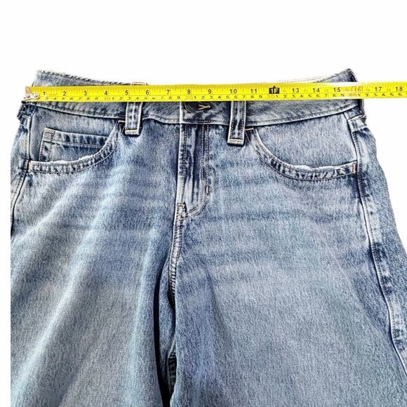 NWT Hollister Y2K Low-Rise Super Baggy Jeans Size 30W tagged 28W McBling Grunge - Picture 6 of 14